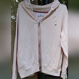 Fat face British design pink hoodie size large